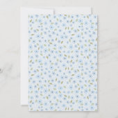 Het is een kleine Jongen Bunny en een blauwe ballo Aankondiging (Achterkant)