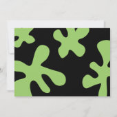 Het is een kleine tijd! Birthday-uitnodiging Kaart (Achterkant)