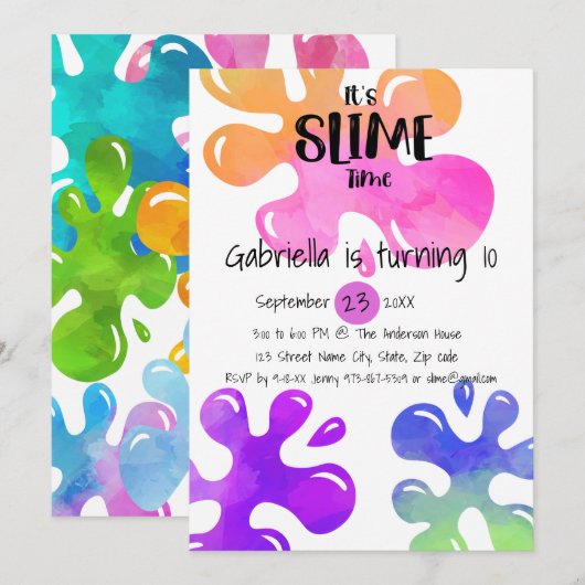 Het is een kleine uitnodiging voor een wedstrijd (Voorkant / Achterkant)