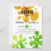 Het is een kleine uitnodiging voor een wedstrijd (Voorkant)