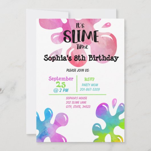 Het is een kleine uitnodiging voor een wedstrijd (Voorkant)