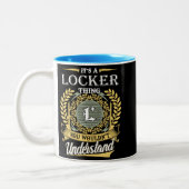 Het is een kluisje ding dat je niet zou begrijpen tweekleurige koffiemok (Links)