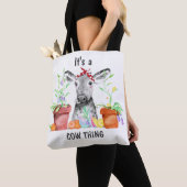 Het is een Koe ding Tote Bag (Dichtbij)