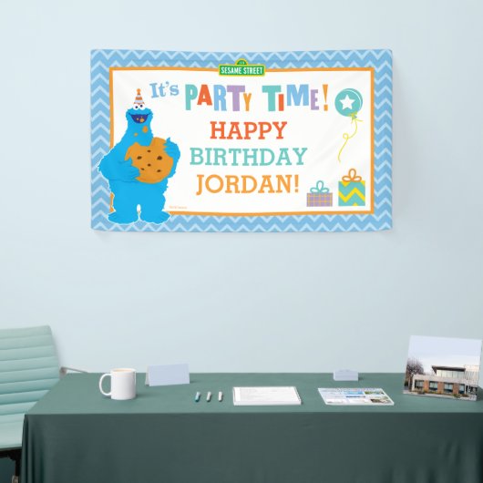 Het is een Koekjesfeest Spandoek (Beurs)