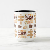 Het is een koffieklok mok (Midden)