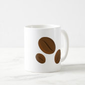 Het is een koffietijd typografie Koffie Mok (Voorkant rechts)