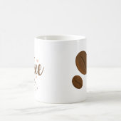 Het is een koffietijd typografie Koffie Mok (Center)