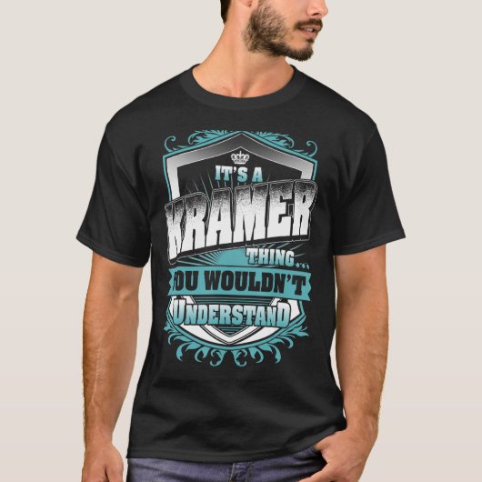 Het is een KRAMER ding dat je Classi niet zou begr T-shirt (Voorkant)