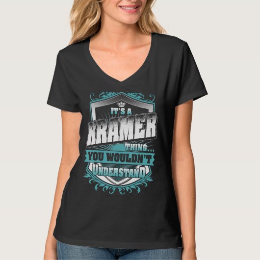 Het is een KRAMER ding dat je Classi niet zou begr T-shirt (Voorkant)