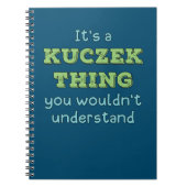 Het is een Kuczek ding Notitieboek (Voorkant)