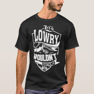 Het is een laag ding t-shirt