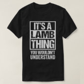 Het is een lampje dat je nooit zou begrijpen. t-shirt (Design voorkant)