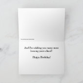 Het is een lang jaar geleden. kaart (Binnen)