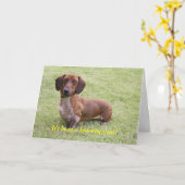 Het is een lang jaar geleden. kaart (Gele Bloem)