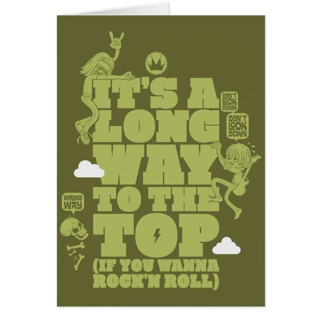 Het is een lange weg naar de top (als je een (Voorkant)