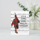Het is een lange weg naar de trilling briefkaart (Staand voorkant)