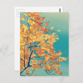 Het is een Leaf Thing 1 Briefkaart (Voorkant / Achterkant)