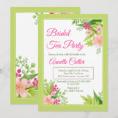 Het is een lentevernodiging kaart (Voorkant / Achterkant)