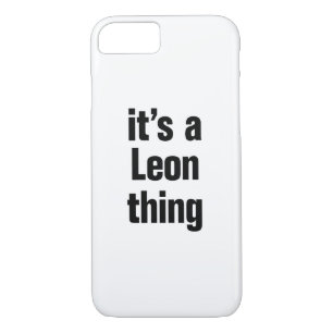 Het is een Leon ding Case-Mate iPhone Case