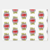 'Het is een leven met een harde rots' - Stijl B Inpakpapier Vel (Voorkant 3)