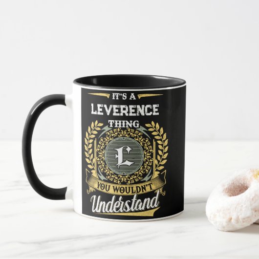 Het is een LEVERENCE ding dat je niet zou begrijpe Mok (Met donut)