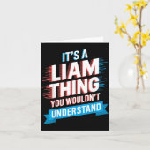 Het is een Liam-ding dat je niet zou begrijpen Lia Kaart (Gele Bloem)