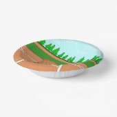 Het is een Lil'Slugger Boy's Baseball Baby shower Papieren Kommen (Gebogen)