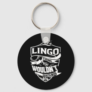 Het is een Lingo ding cadeautjes Sleutelhanger