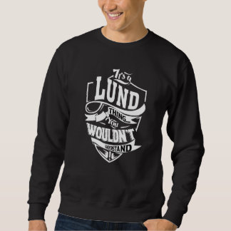 Het is een Lund-ding Trui