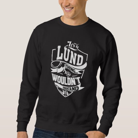 Het is een Lund-ding Trui (Voorkant)