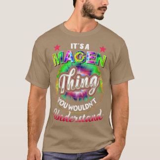 Het is een Magen Thing - Nostalgia Tie Dye 60s 70s T-shirt