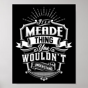 Het is een mager ding dat je naam VI niet zou begr Poster