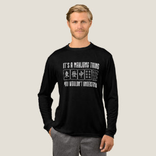 Het is een Mahjong-ding dat je niet zou begrijpen Tri-Blend Shirt