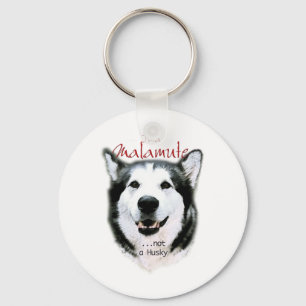 Het is een Malamute Sleutelhanger
