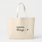 „Het is een mama-ding” boodschappentas — Cute Mini Grote Tote Bag (Voorkant)