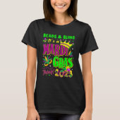 Het is een Mardi Gras Ding 2023 Mardi G T-shirt (Voorkant)