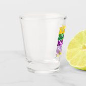 Het is een Mardi Gras Ding Funny Gift Shot Glas (Links)