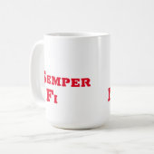 HET IS EEN MARIENE DING KOFFIEMOK (Voorkant links)