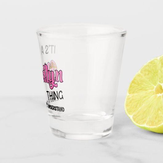 Het is een Marilyn ding dat je niet zou begrijpen Shot Glas (Rechts)