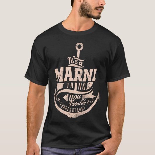 Het is een MARNI-ding, je zou het niet begrijpen T-shirt (Voorkant)