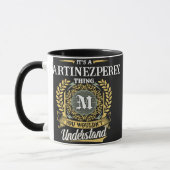 Het is een MARTINEZPEREZ DING Dat Je Niet Zult Beg Mok (Links)