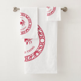 HET IS EEN MARYLAND DING (KRABBEN) BAD HANDDOEK