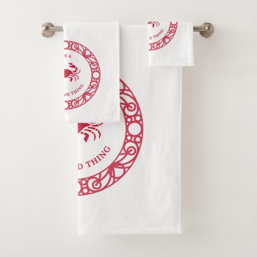 HET IS EEN MARYLAND DING (KRABBEN) BAD HANDDOEK (Insitu)