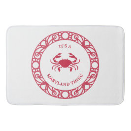 HET IS EEN MARYLAND DING (KRABBEN) BADMAT