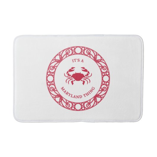 HET IS EEN MARYLAND DING (KRABBEN) BADMAT (Voorkant)