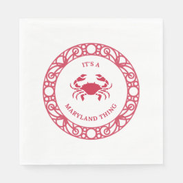 HET IS EEN MARYLAND DING (KRABBEN) SERVET