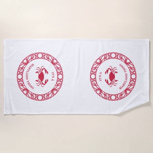 HET IS EEN MARYLAND DING (KRABBEN) STRANDLAKEN (Voorkant)