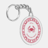 HET IS EEN MARYLAND THING (KRABBEN) acryl Sleutelh Sleutelhanger (Voorkant Links)