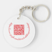 HET IS EEN MARYLAND THING (KRABBEN) acryl Sleutelh Sleutelhanger (Achterkant)