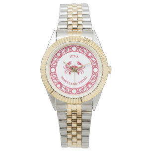 HET IS EEN MARYLAND THING (KRABBEN) eWatch Horloge